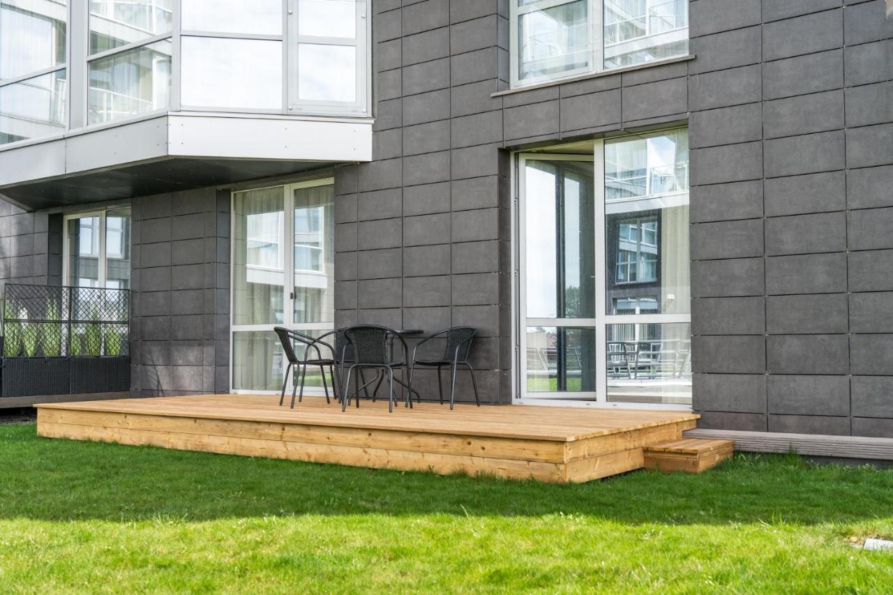 Simsim Apartamentai Šventoji Buitenkant foto