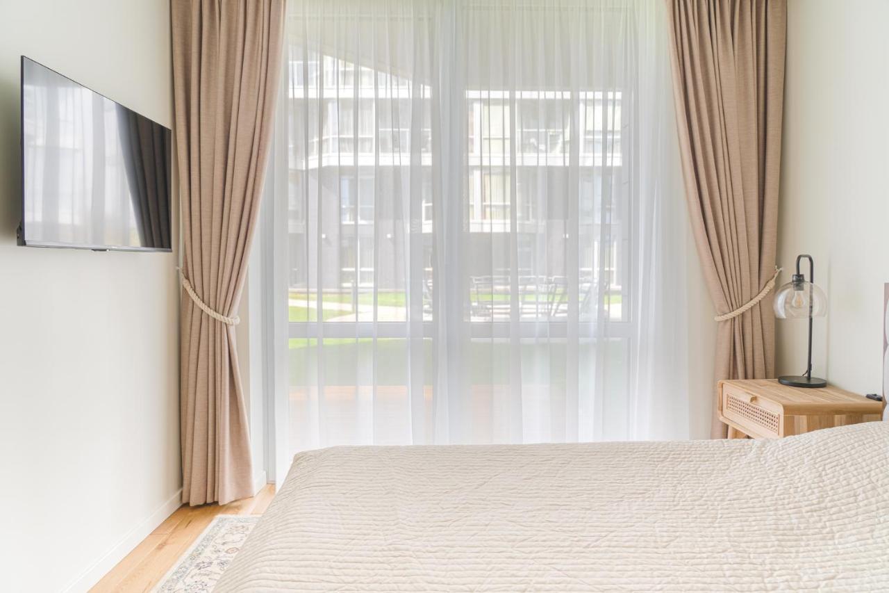 Simsim Apartamentai Šventoji Buitenkant foto