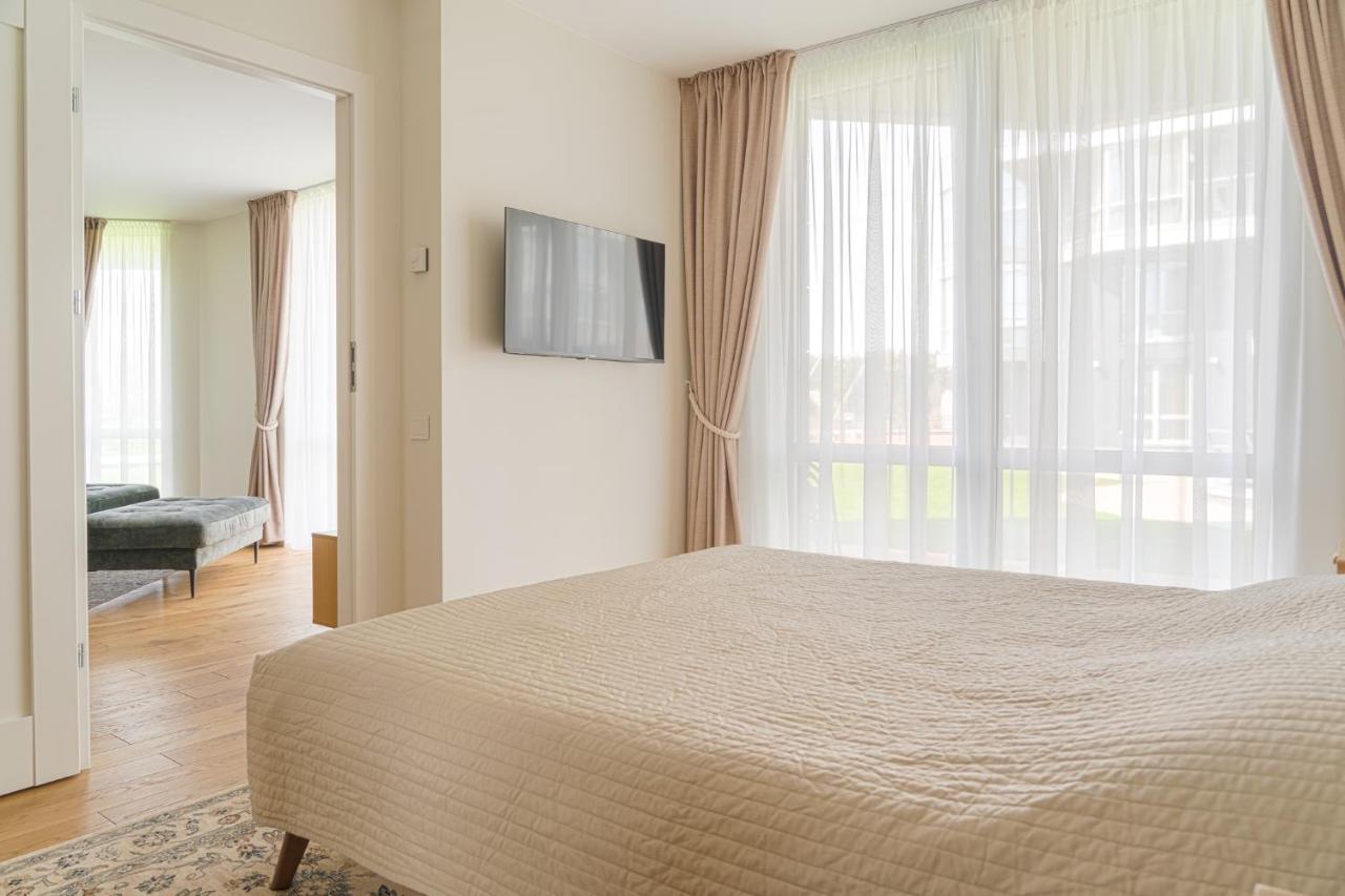 Simsim Apartamentai Šventoji Buitenkant foto