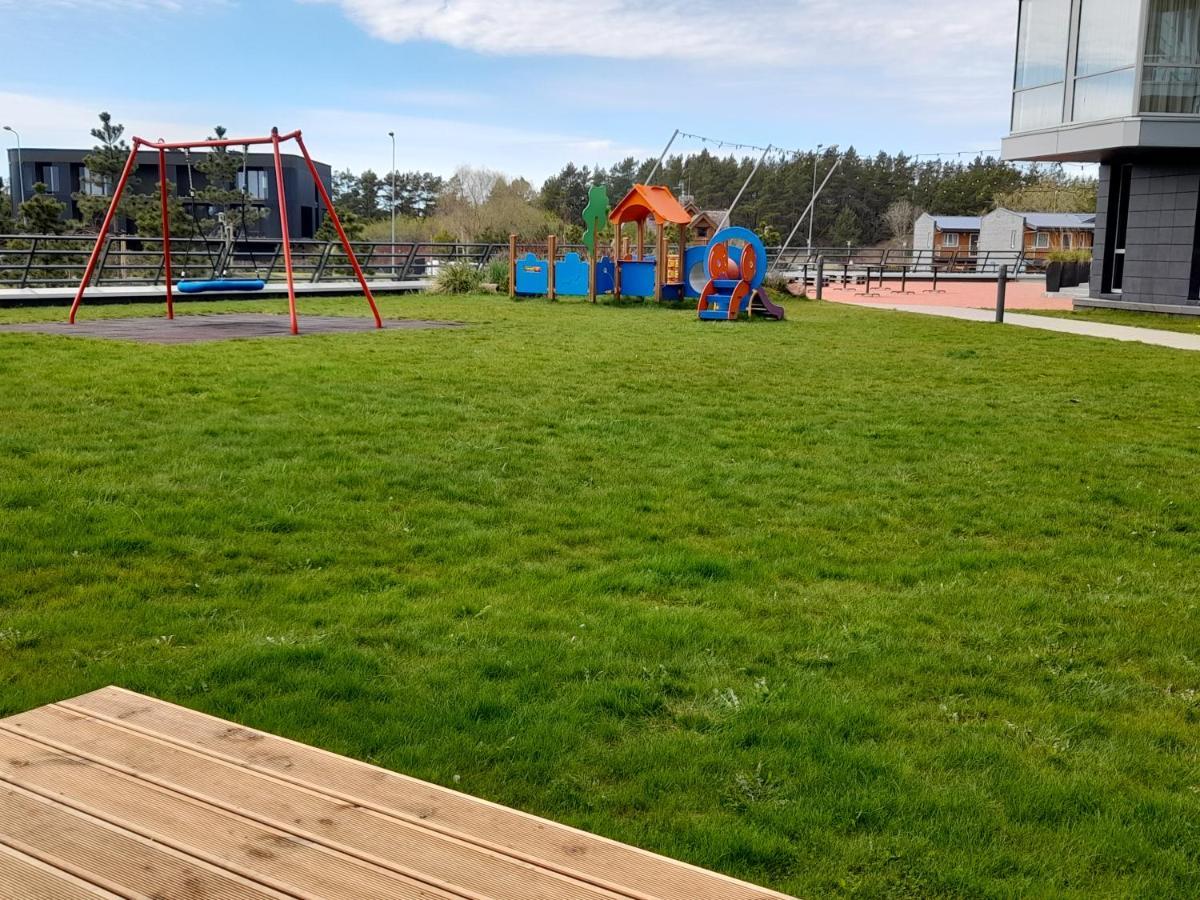 Simsim Apartamentai Šventoji Buitenkant foto